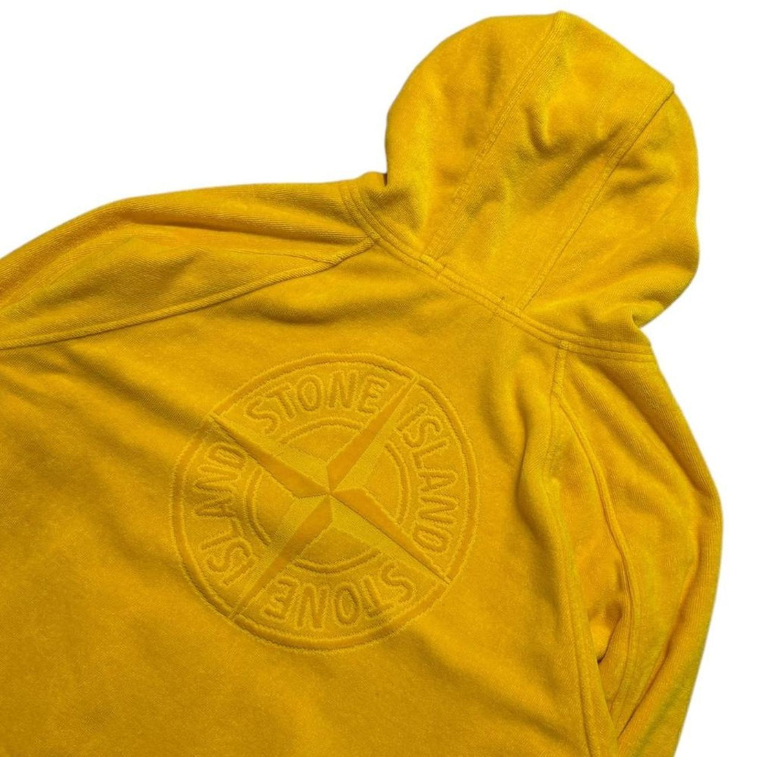 Stone Island Yellow Towel Pullover