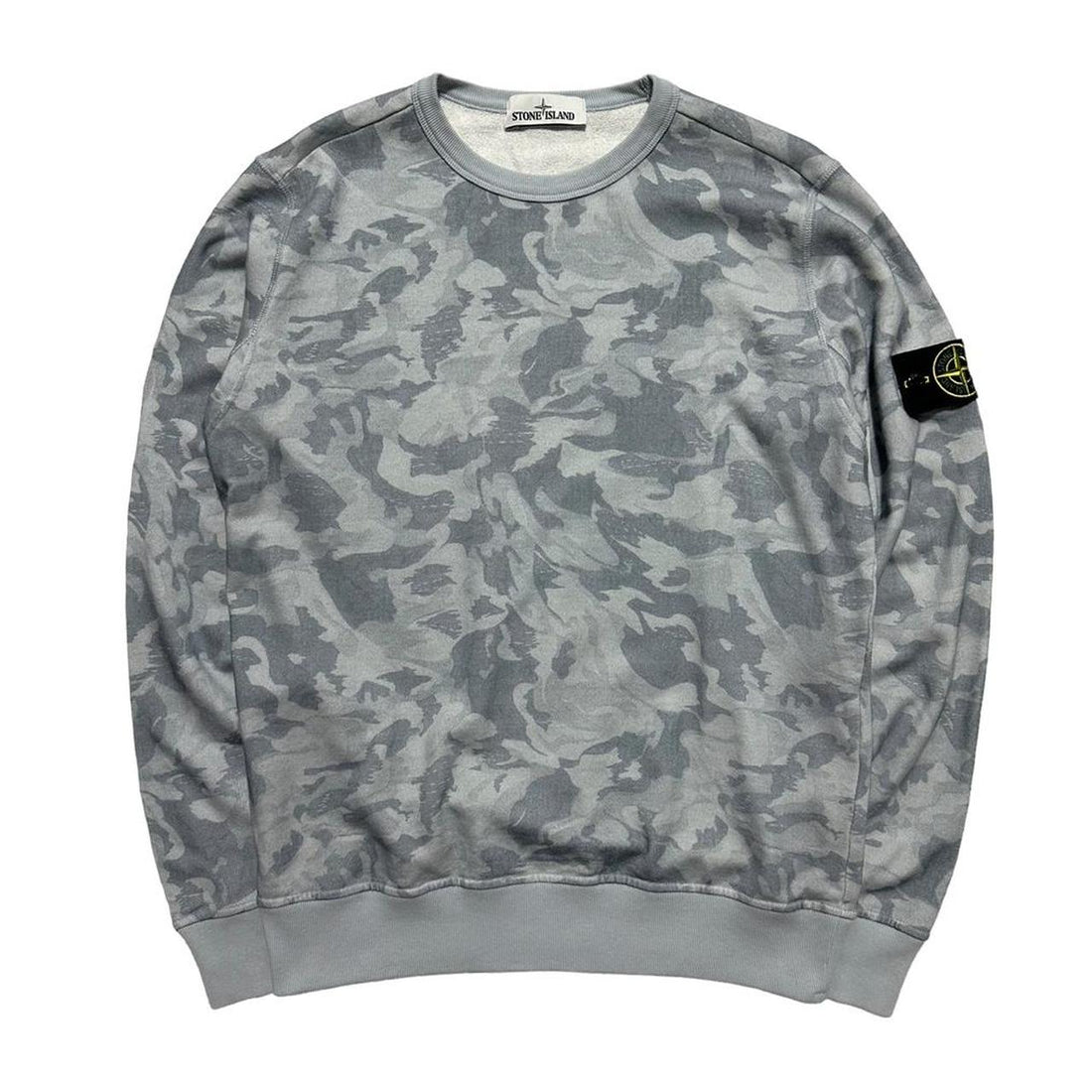 Stone Island Camo Pullover Crewneck