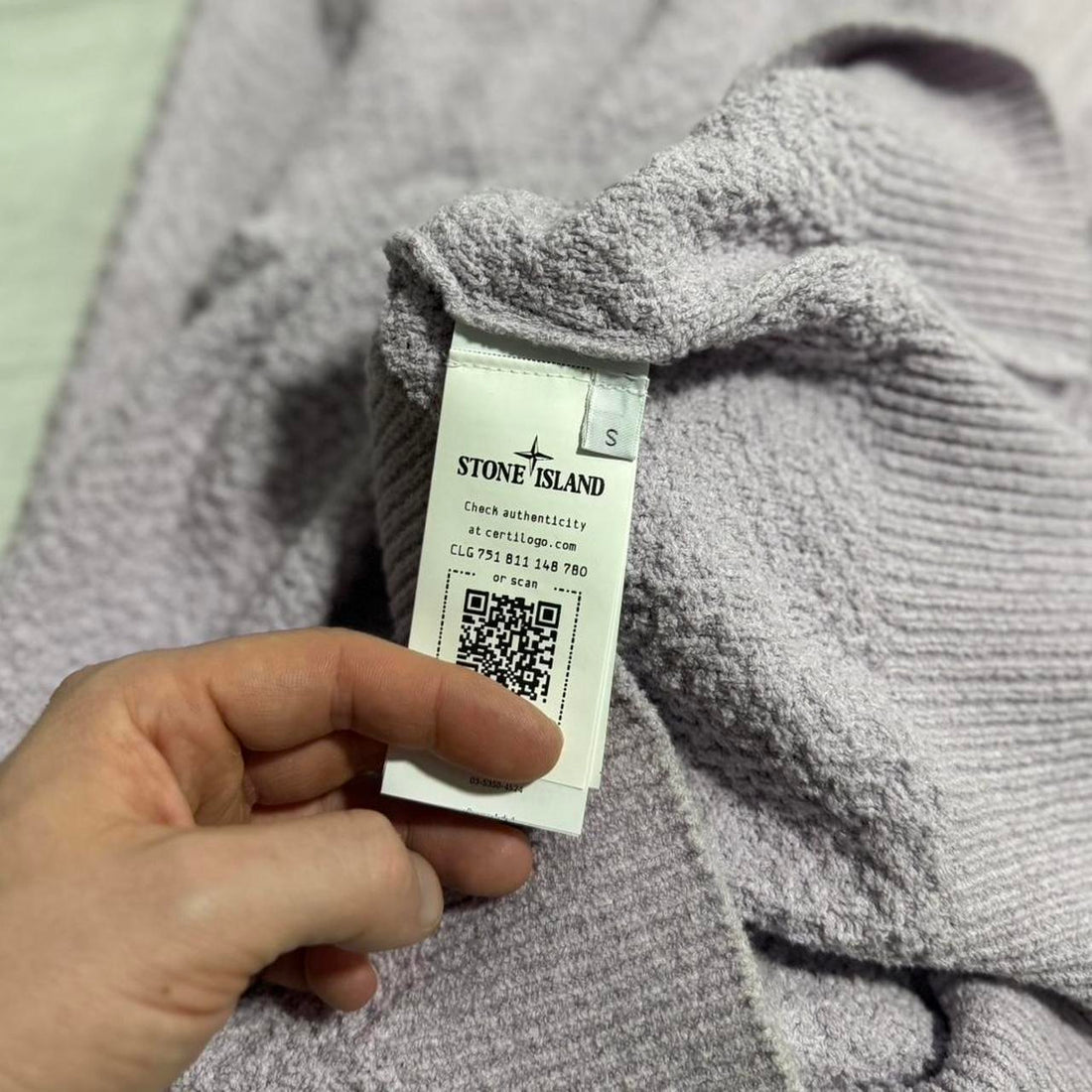 Stone Island Full Zip Knit