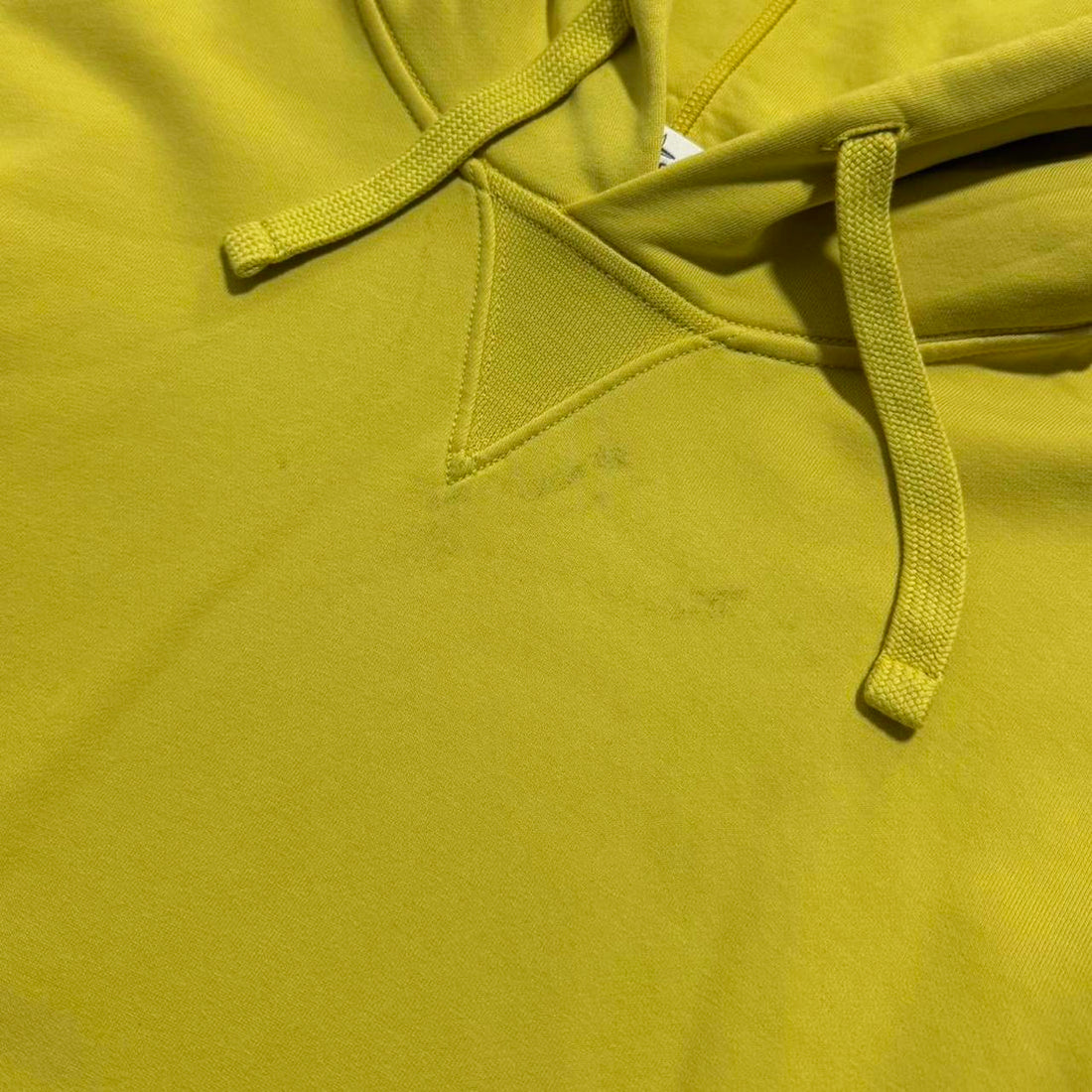 Stone Island Yellow Pullover Hoodie