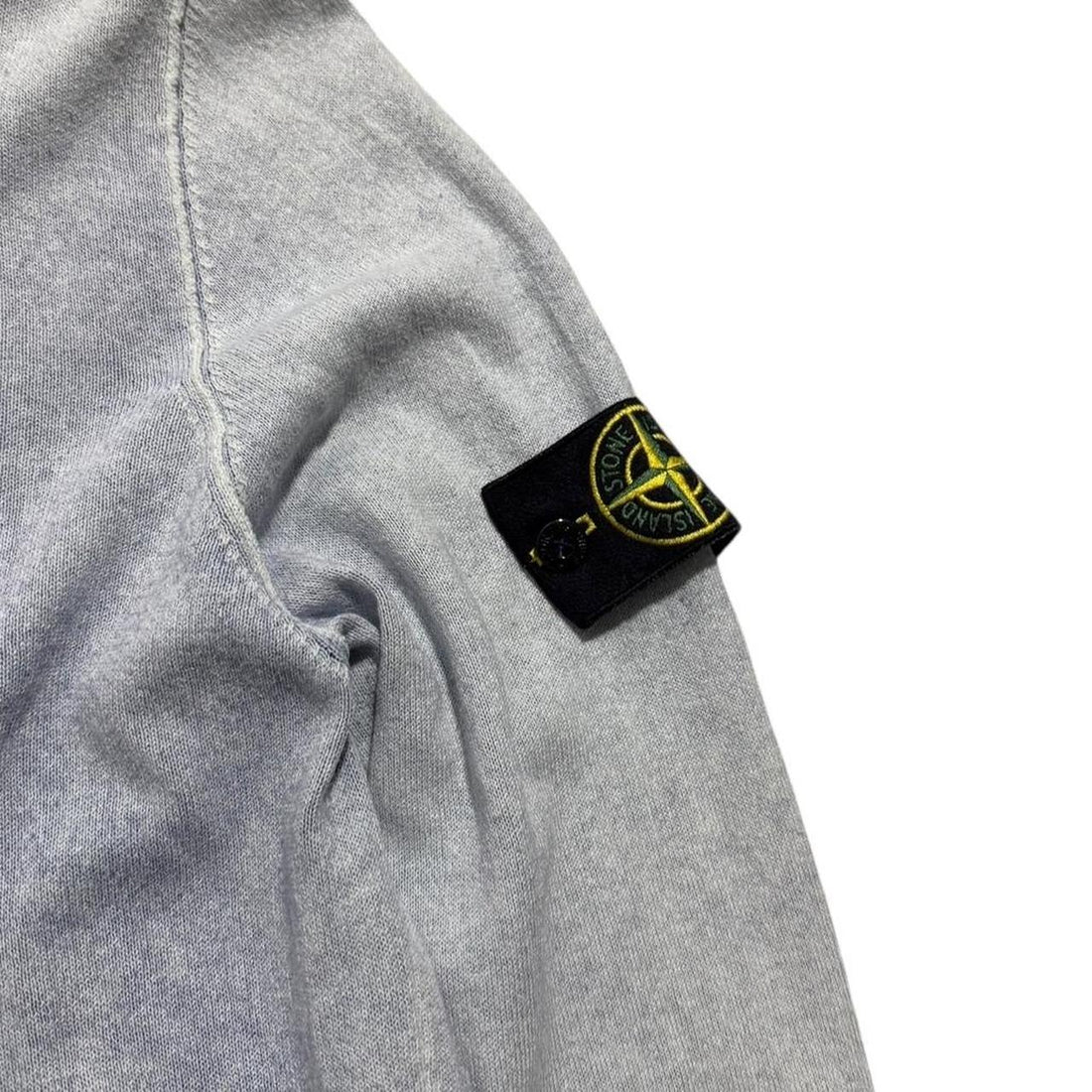 Stone Island Blue Spray Pullover Hoodie