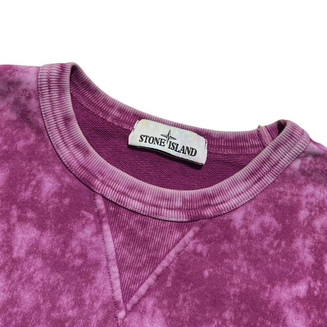 Stone Island Off-Dye Pullover Crewneck