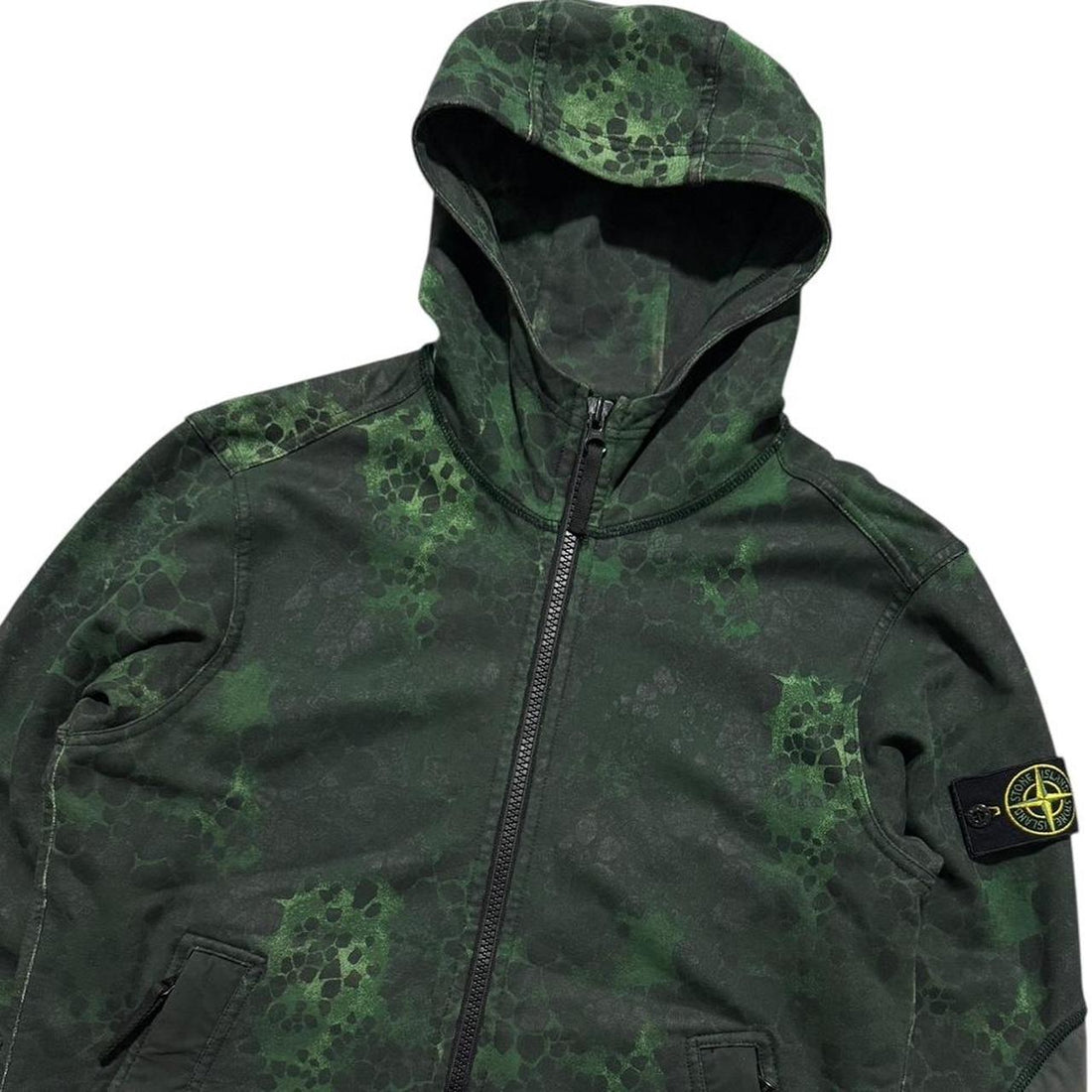 Stone Island Crocodile Camo Hoodie