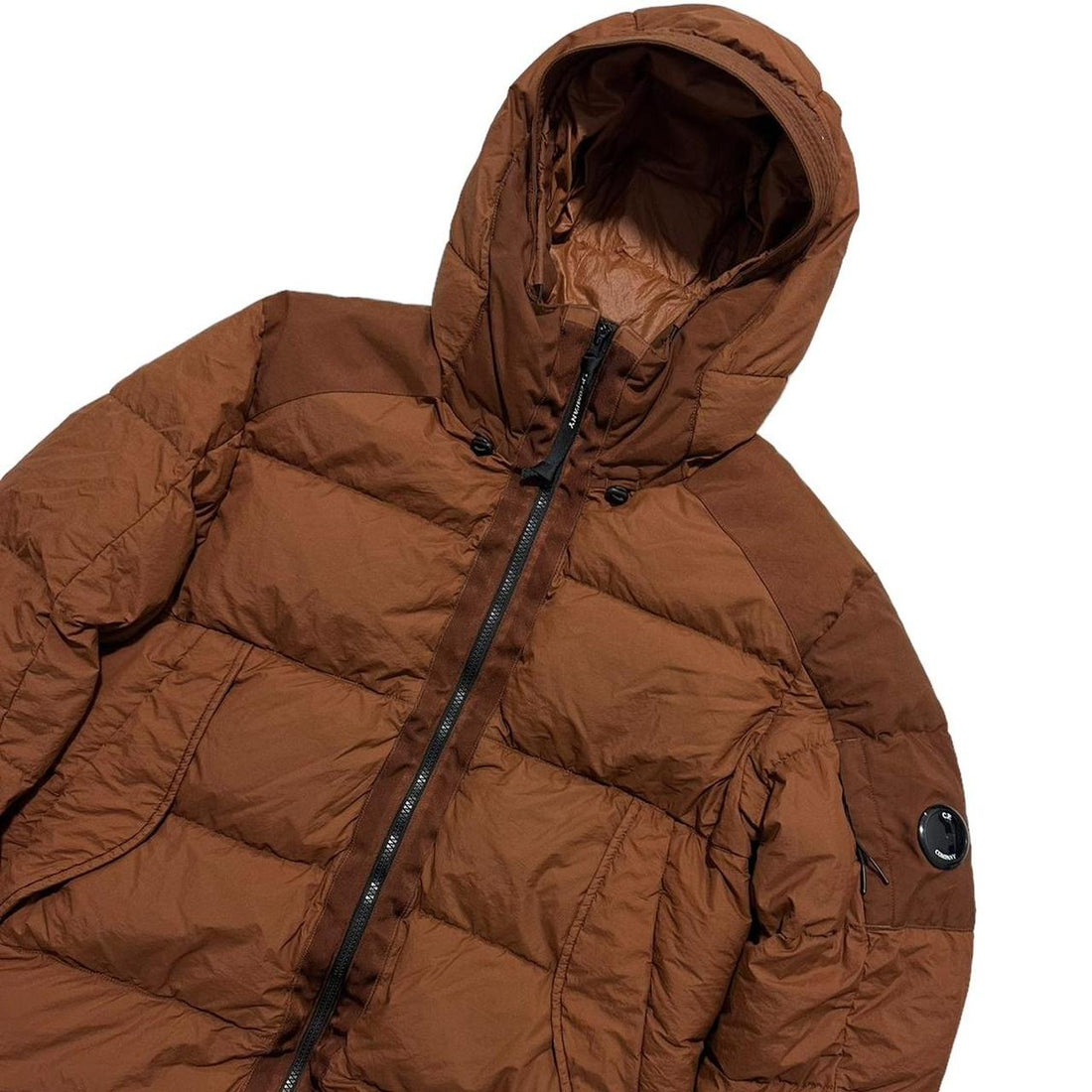 CP Company Taylon L Rust Down Jacket