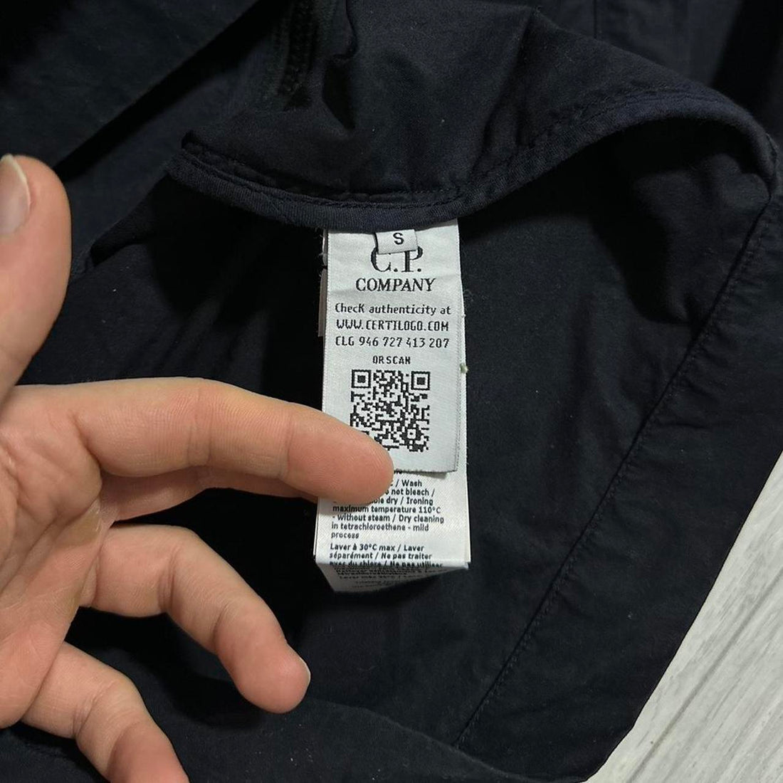 CP Company Side Pocket Zip Up Overshirt