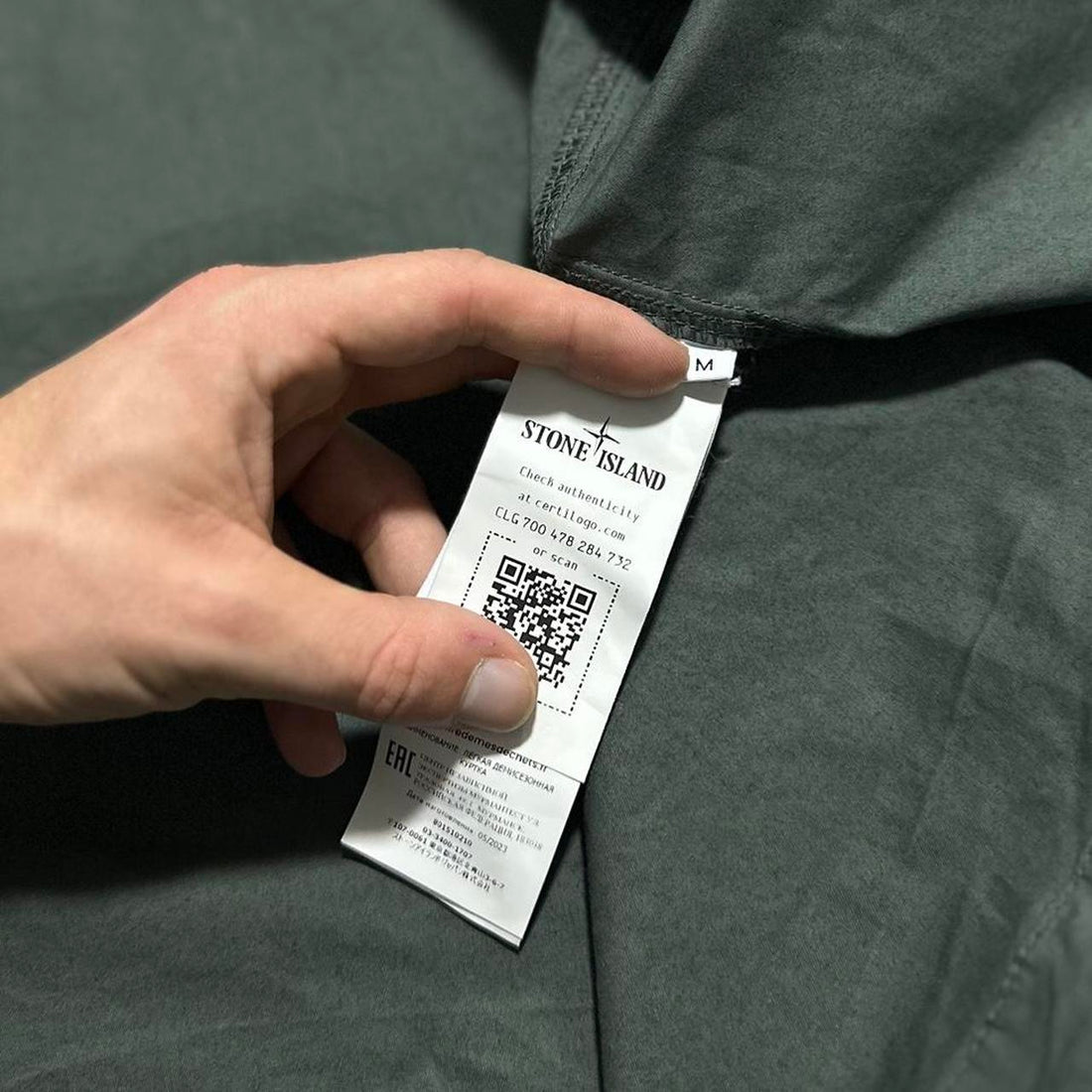 Stone Island Green Overshirt