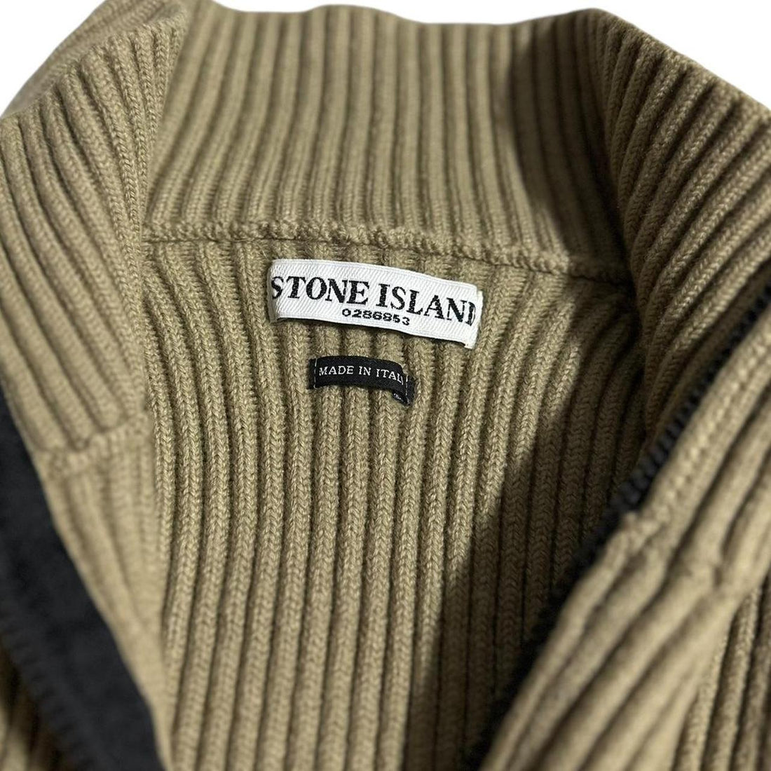 Stone Island Ribbed Full Zip