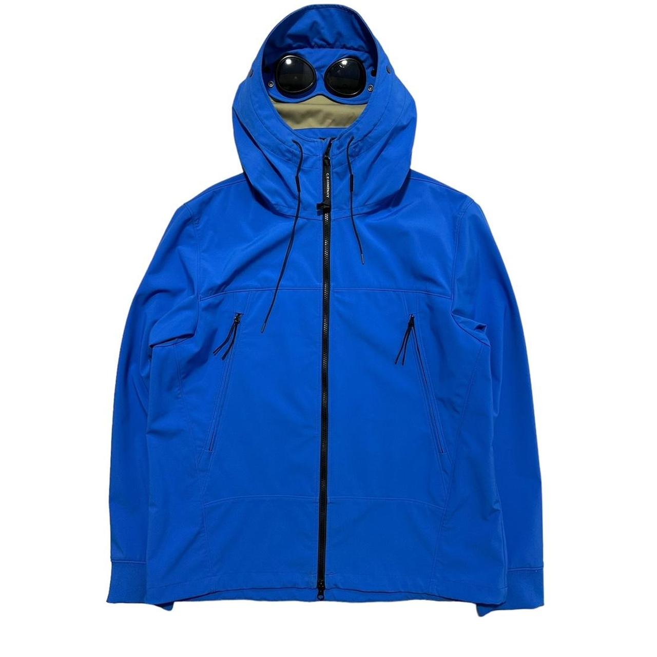 CP Company Blue Soft Shell Goggle Jacket – TobyTides