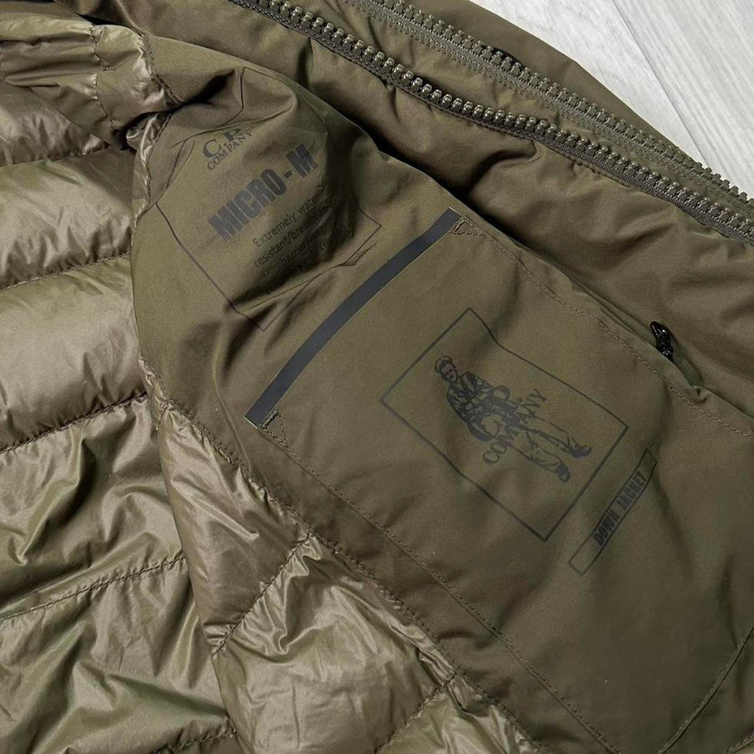 CP Company Micro-M Mask Down Jacket