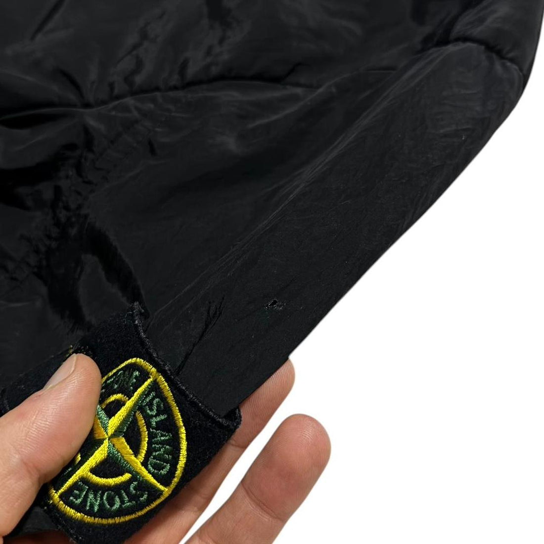 Stone Island Nylon Metal Black Overshirt