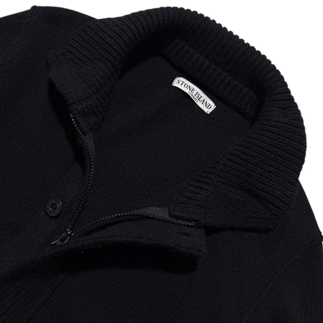 Stone Island Wool Zip Up