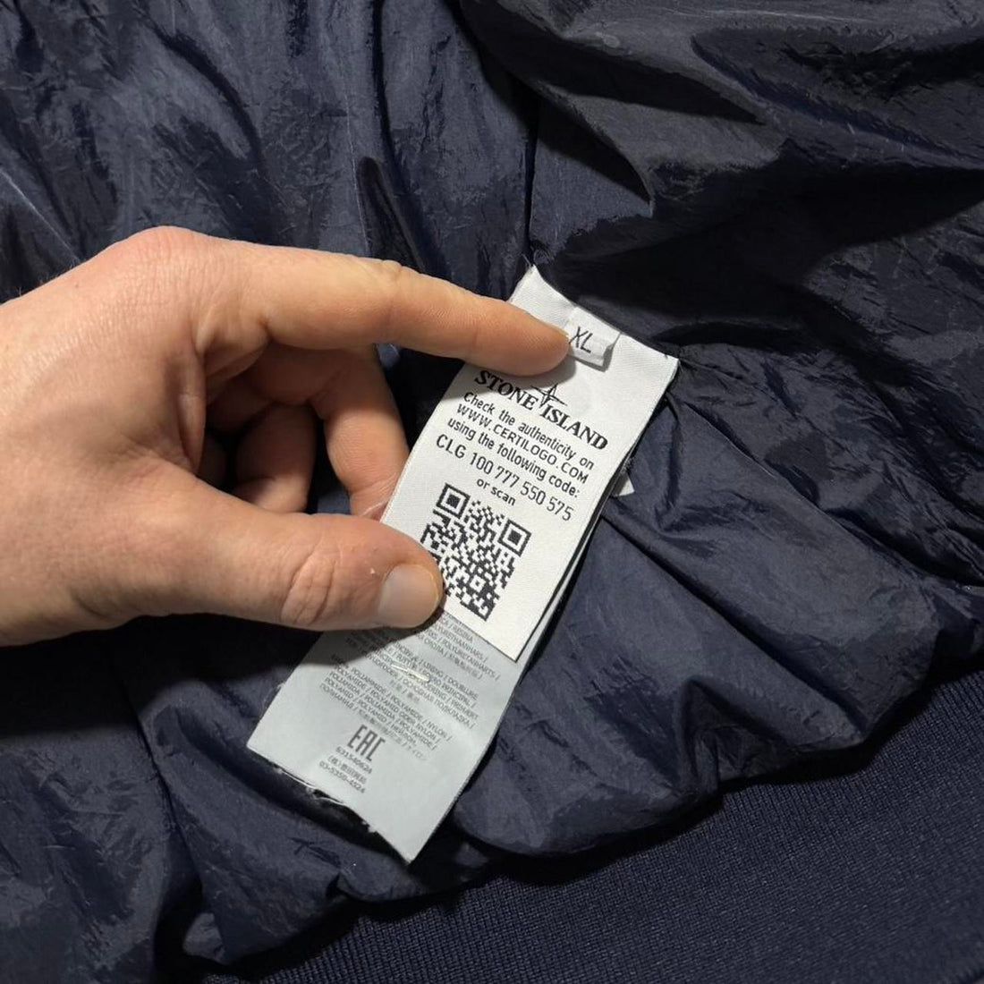 Stone Island Garment Dyed Down Jacket