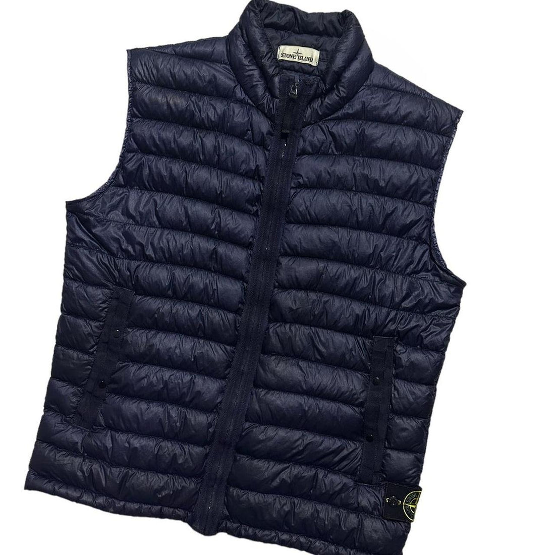 Stone Island Garment Dyed Down Padded Down Gilet