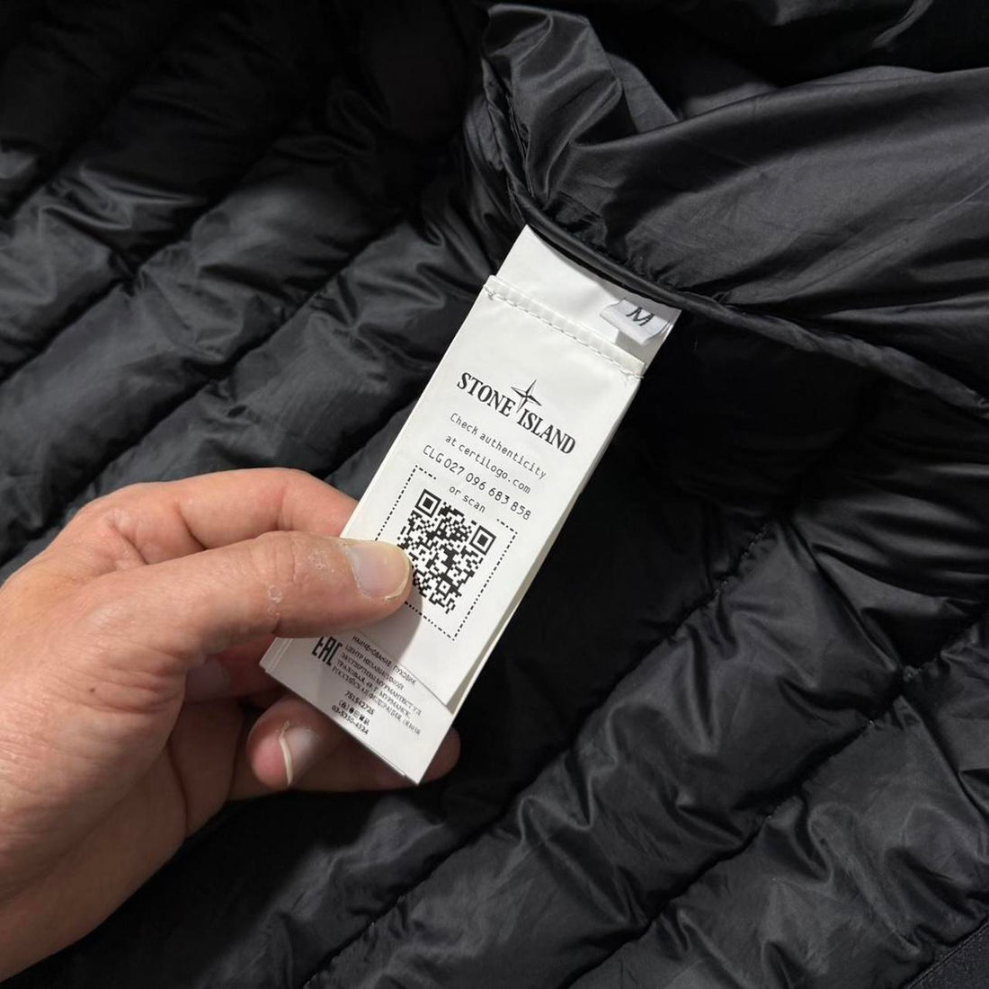Stone Island O-Cotton Down Jacket