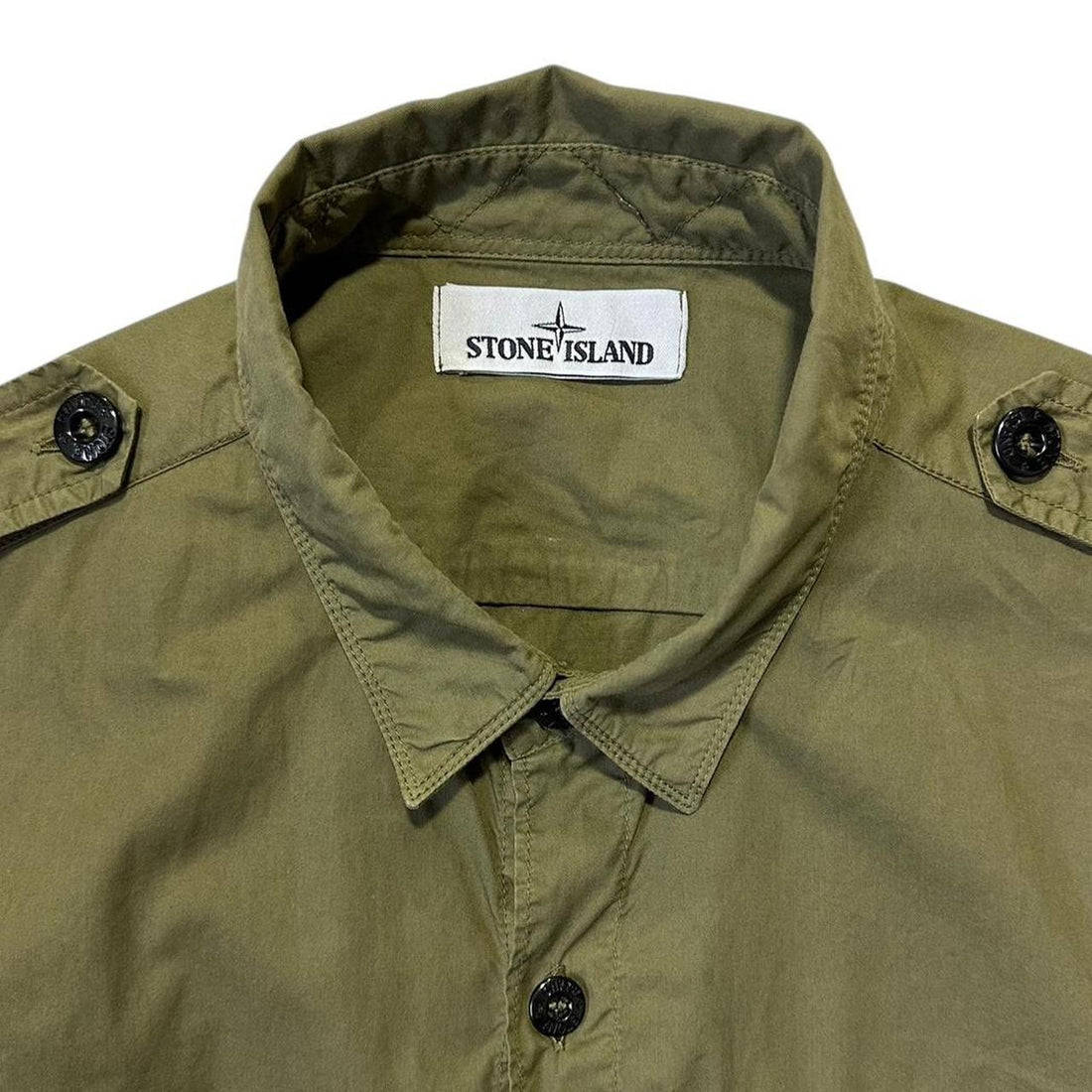 Stone Island Khaki Shirt