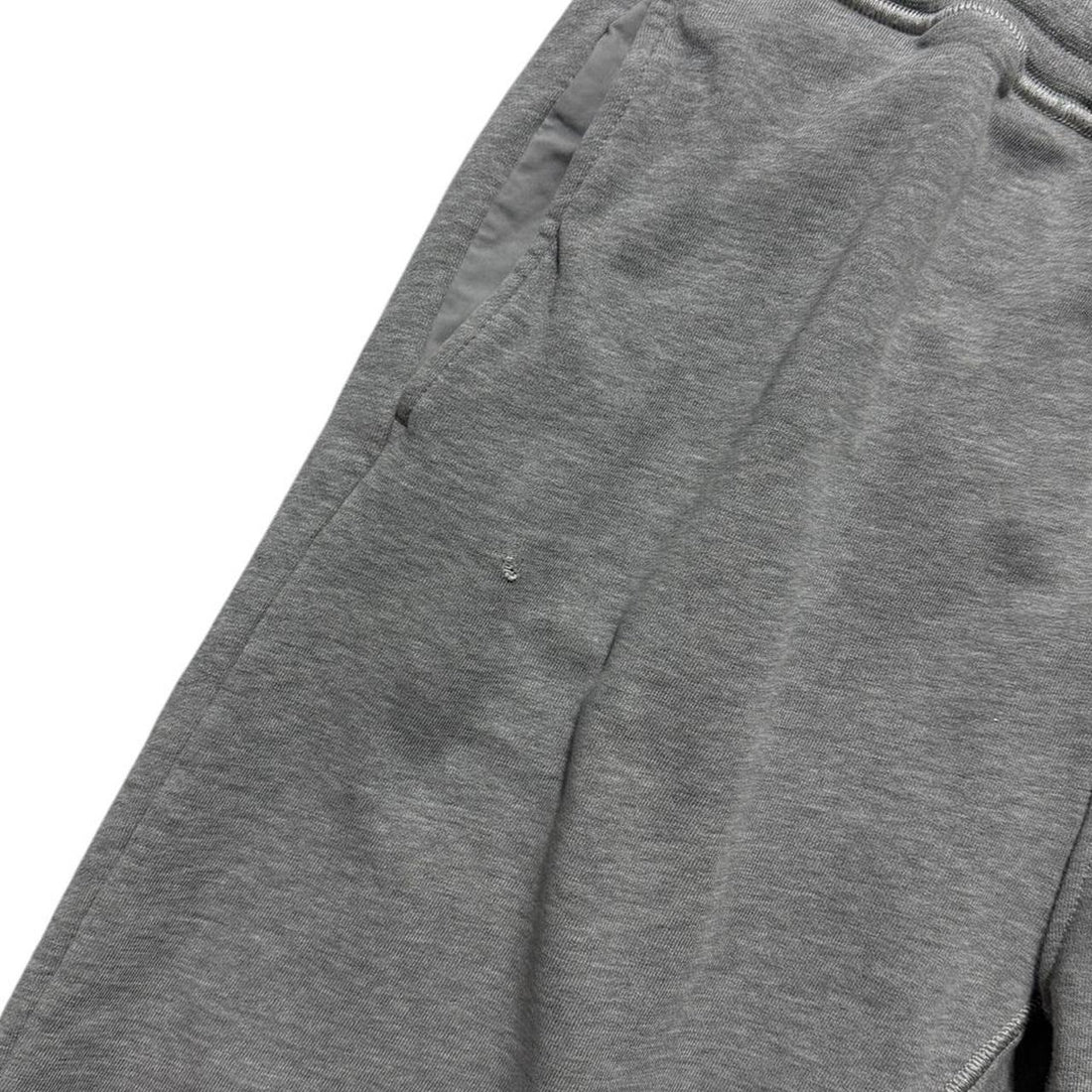 Stone Island Grey Cotton Shorts