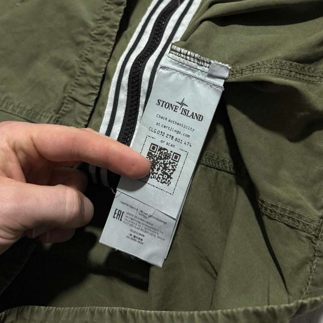 Stone Island Canvas Overshirt