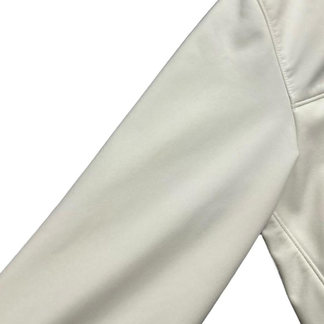 CP Company White Soft Shell Goggle Jacket