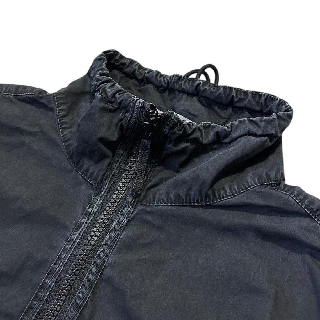 Stone Island Black Washed Smock Jacket