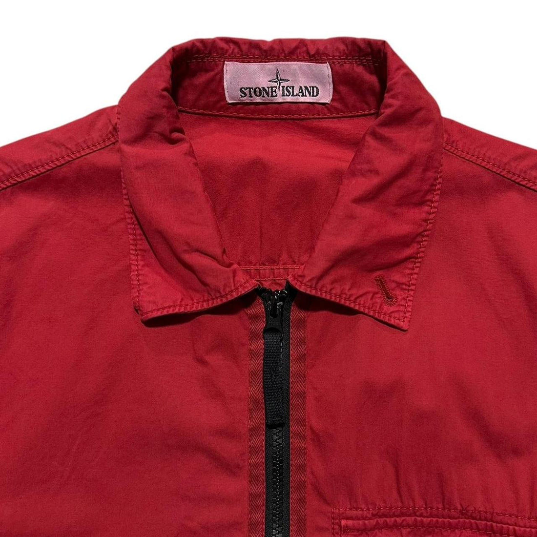 Stone Island Red Overshirt