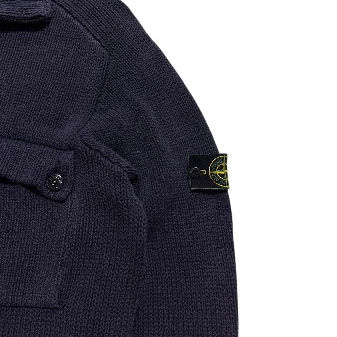Stone Island 1998 Heavy Knit Full Zip
