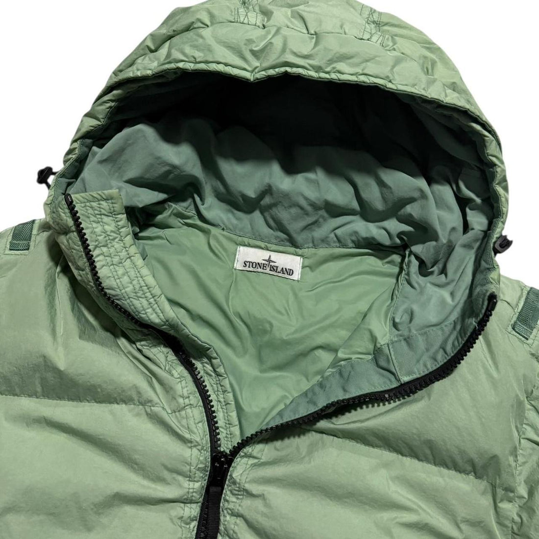 Stone Island Garment Dyed Down Crinkle Reps Jacket