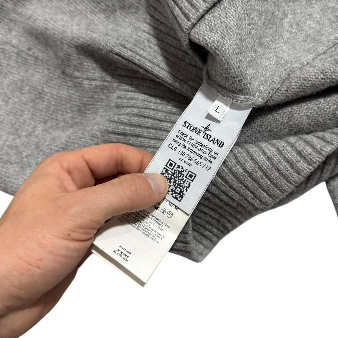 Stone Island Wool Pullover