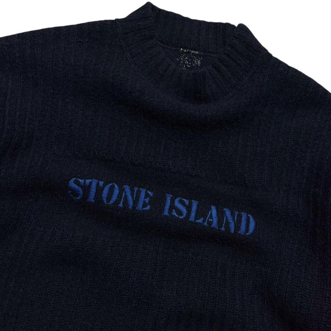 Stone Island Late 80's Heavy Knit Pullover Jumper