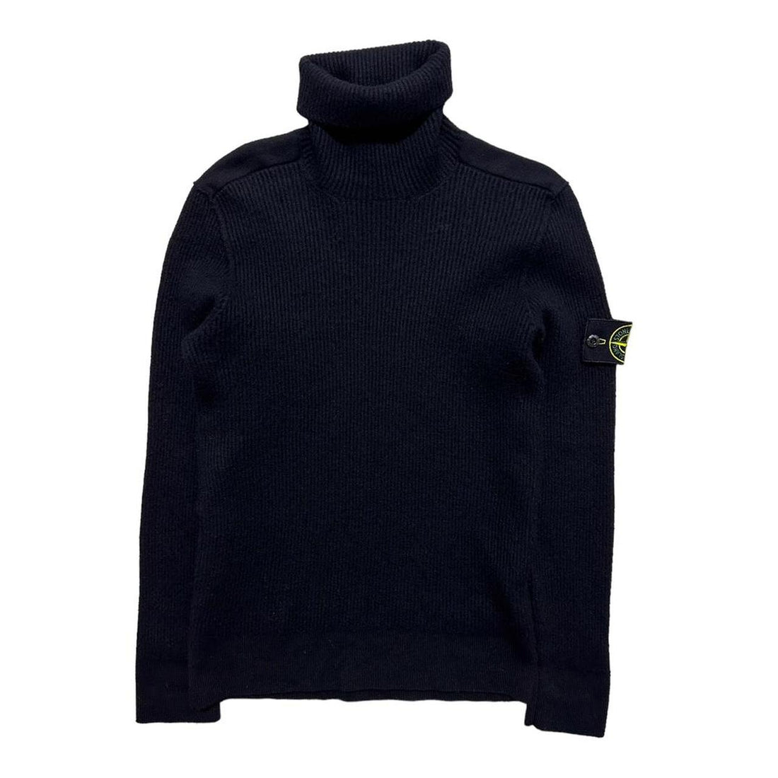 Stone Island Black Roll Neck Pullover