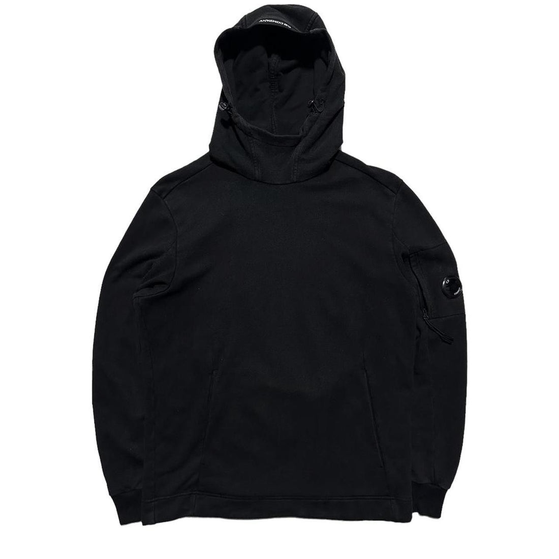 CP Company Black Pullover Hoodie