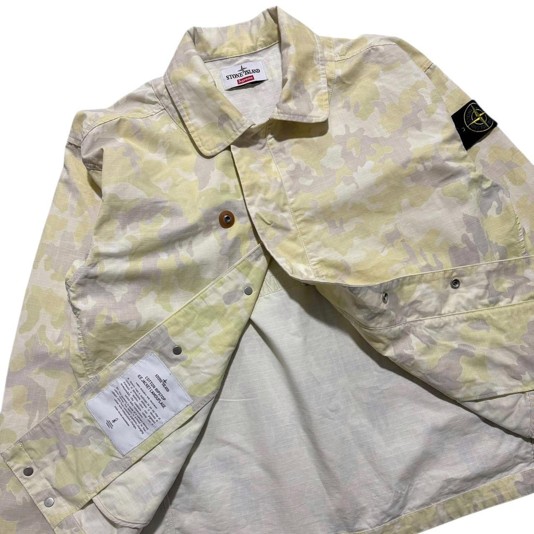Stone Island Supreme Ice Camo Jacket