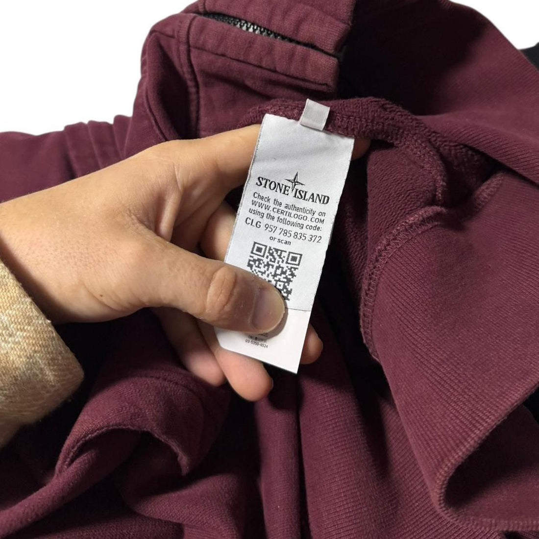 Stone Island Full Zip Hoodie