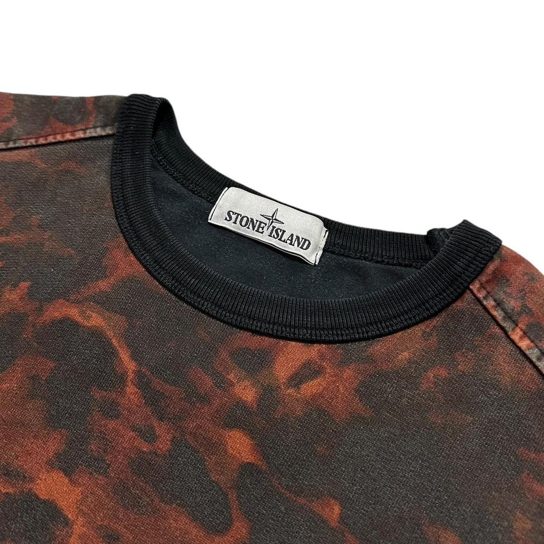 Stone Island Lava Camo Crewneck