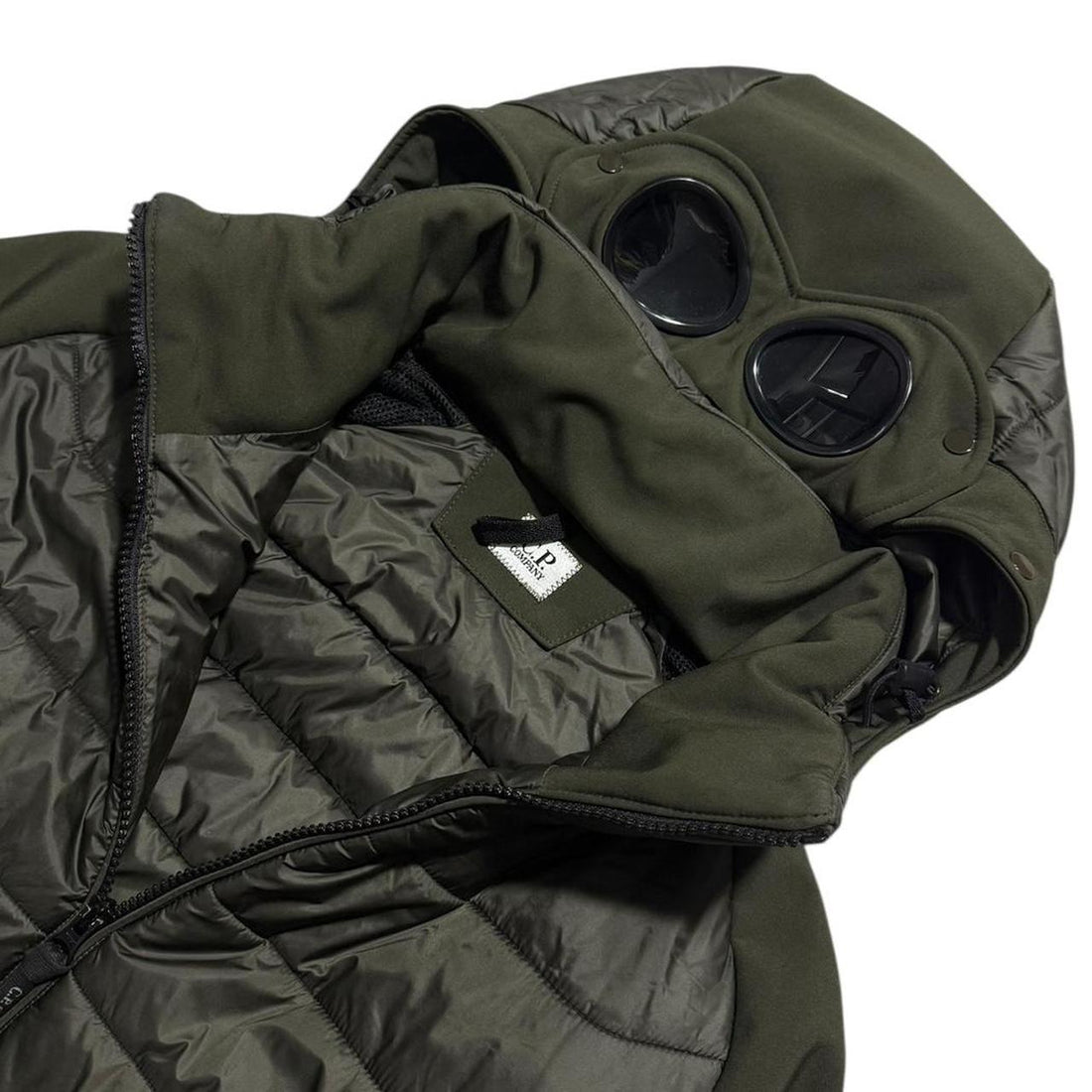 CP Company Soft Shell Down Goggle Jacket
