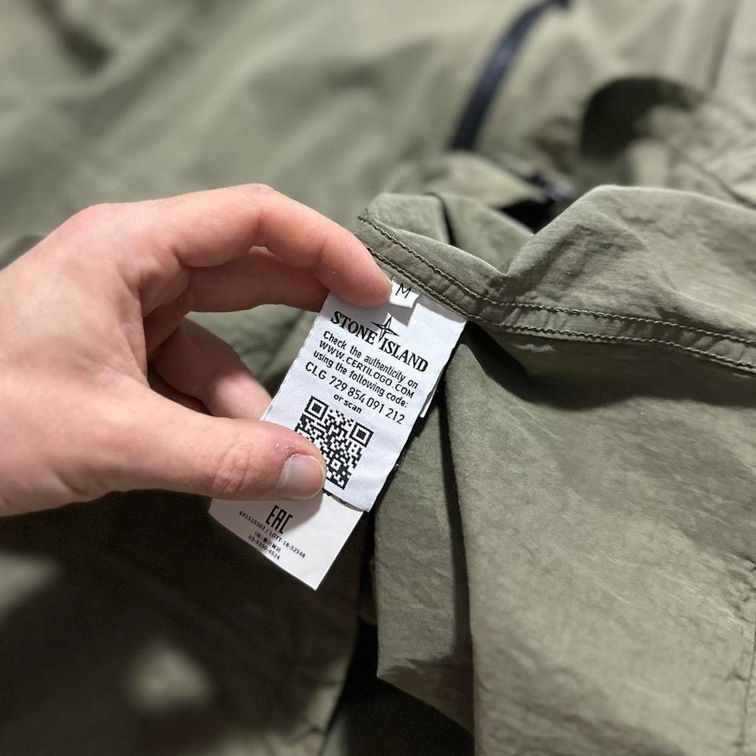 Stone Island Green Overshirt