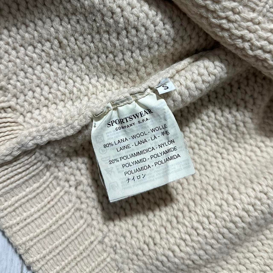 Stone Island 1997 Knit Pullover Crewneck