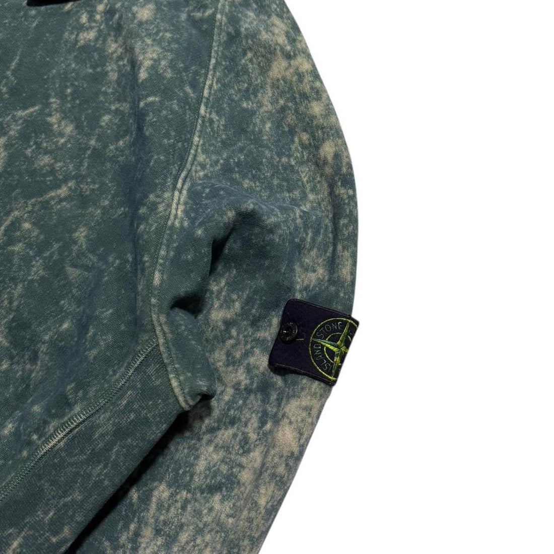 Stone Island Acid Wash Pullover Hoodie