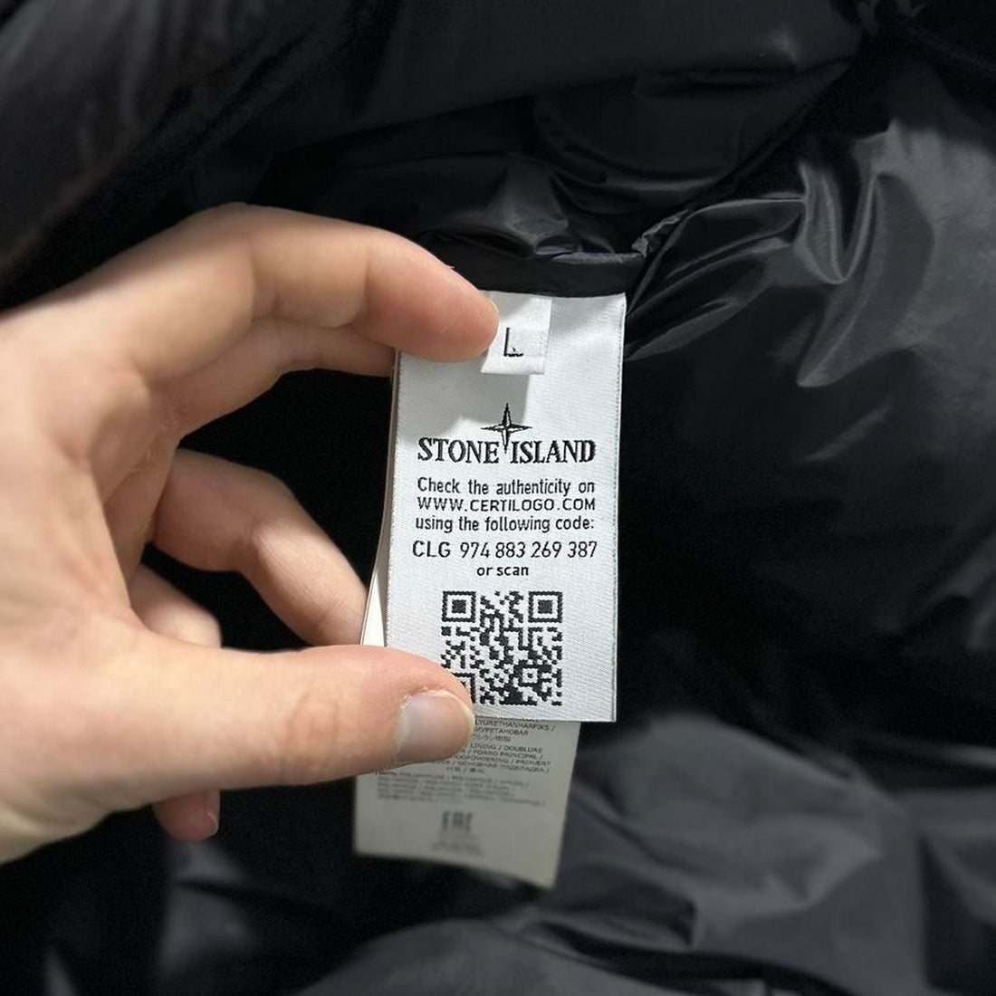 Stone Island Pertex Down Jacket