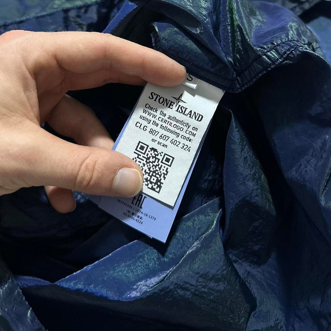 Stone Island Nylon Metal Weft Overshirt