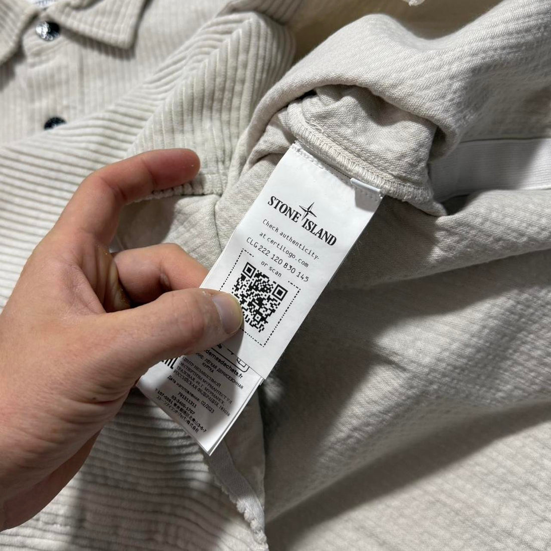 Stone Island Heavy Corduroy Shirt