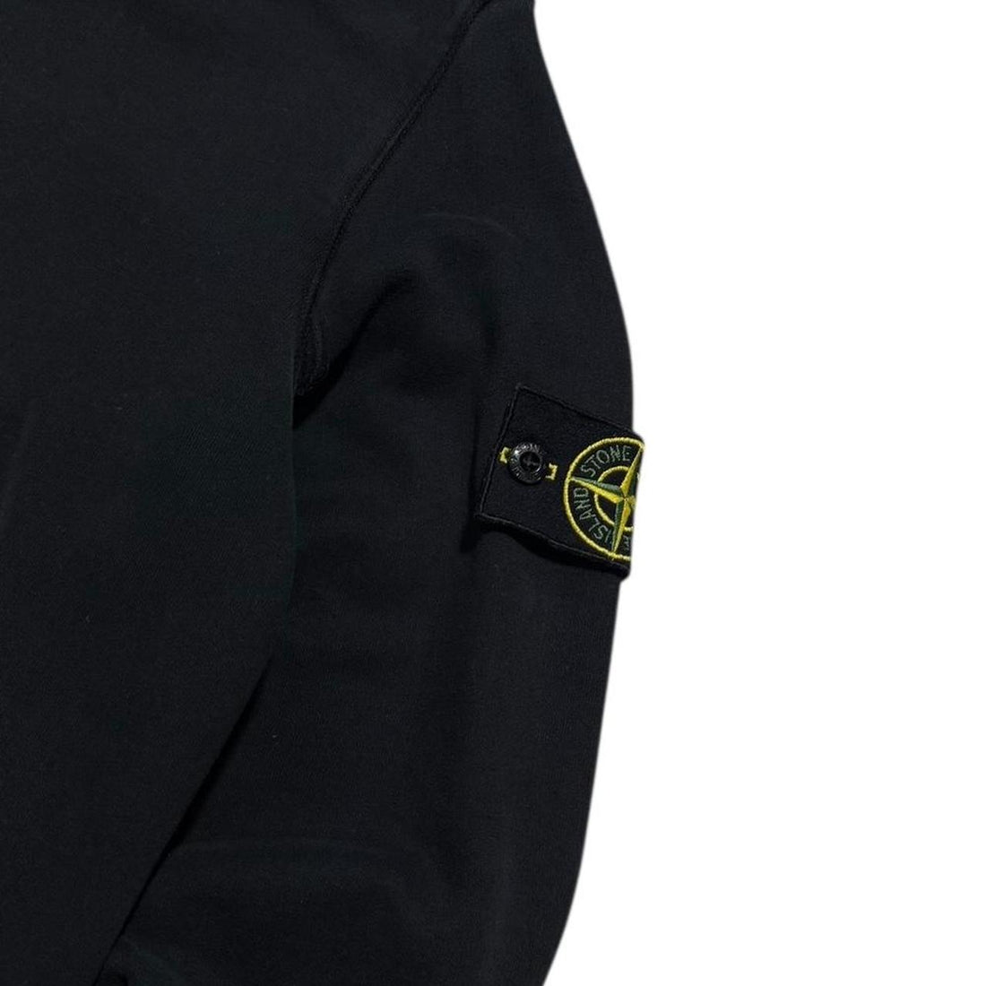 Stone Island Black Pullover Hoodie