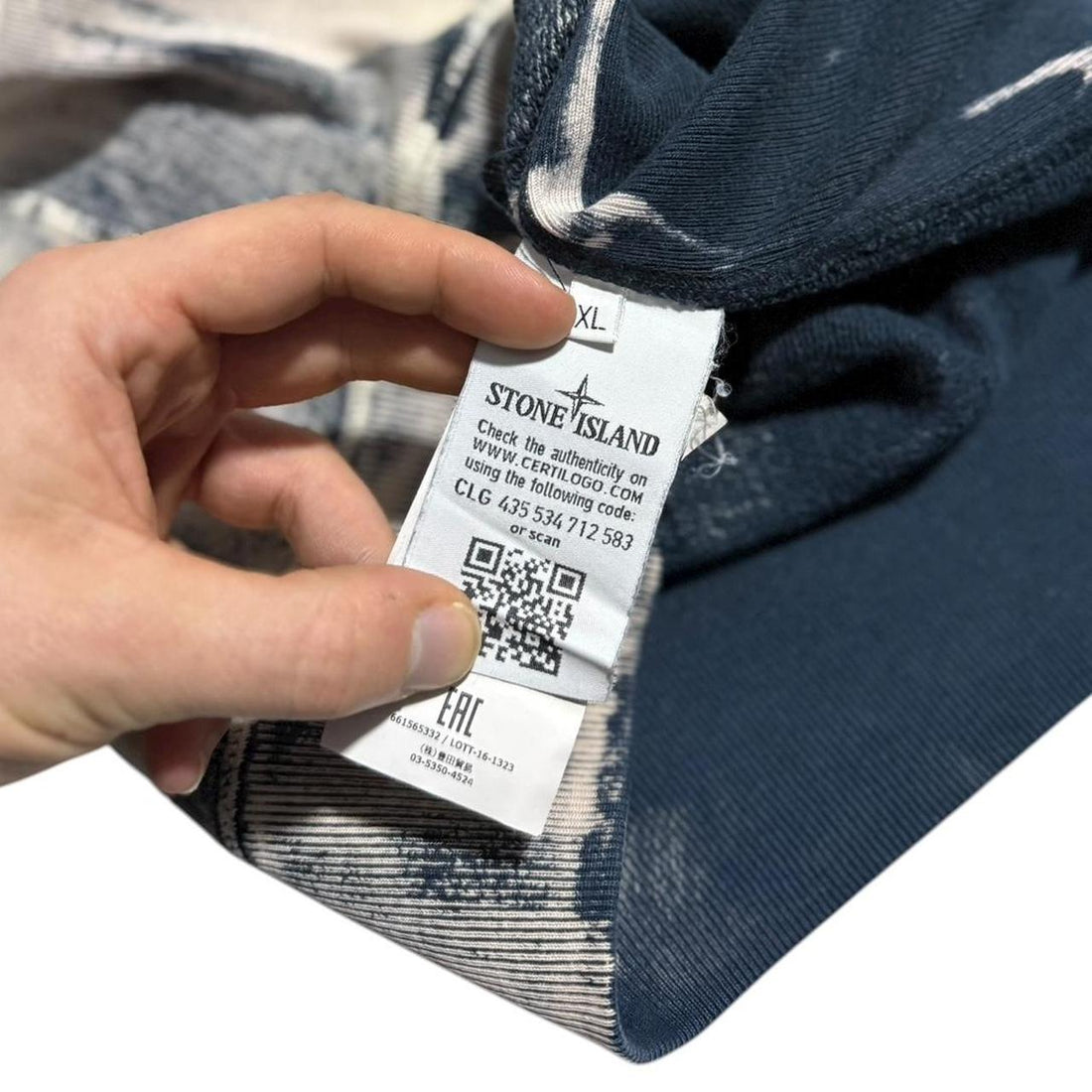 Stone Island Hand Corrosion Jumper