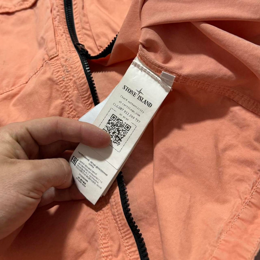 Stone Island Peach Overshirt