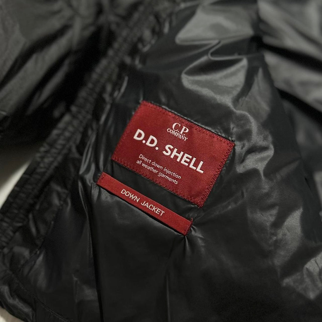 CP Company Black D.D. Shell Down Jacket