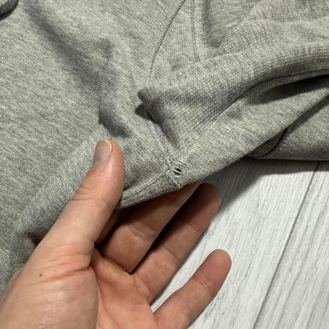 CP Company Grey Pullover Side Lens Hoodie