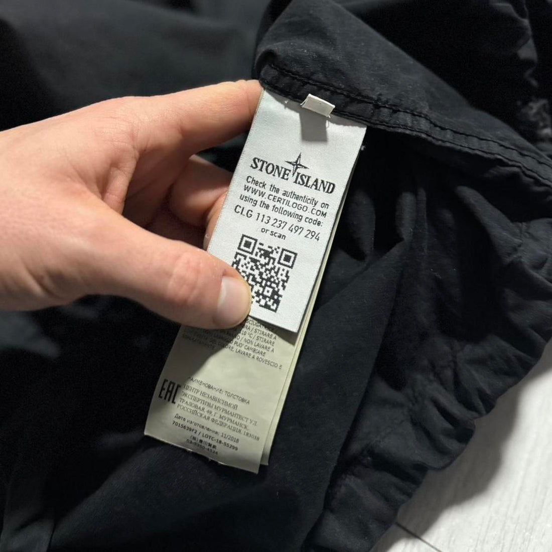 Stone Island Ghost Pullover Smock Jacket