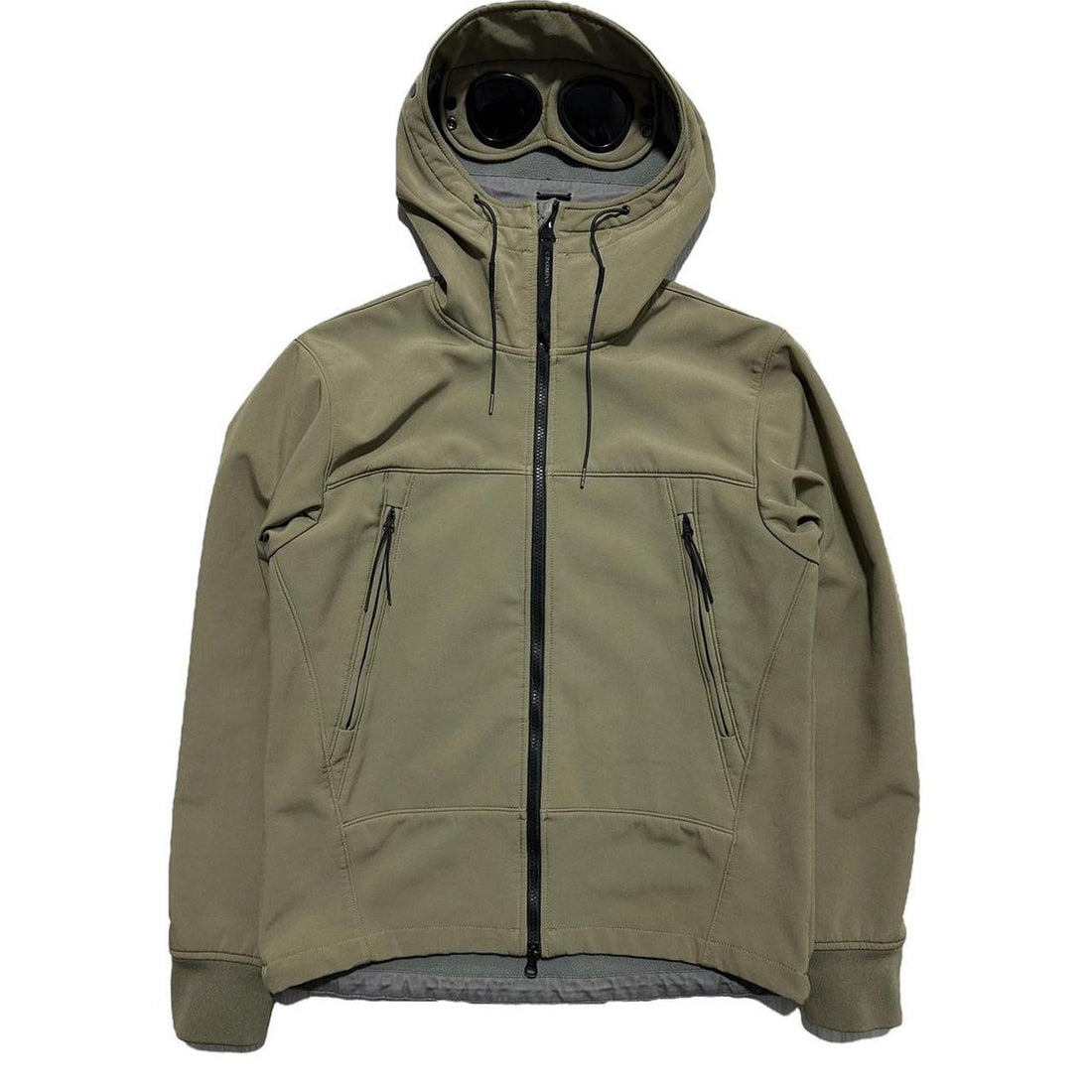 CP Company Light Green Soft Shell Goggle Jacket – TobyTides