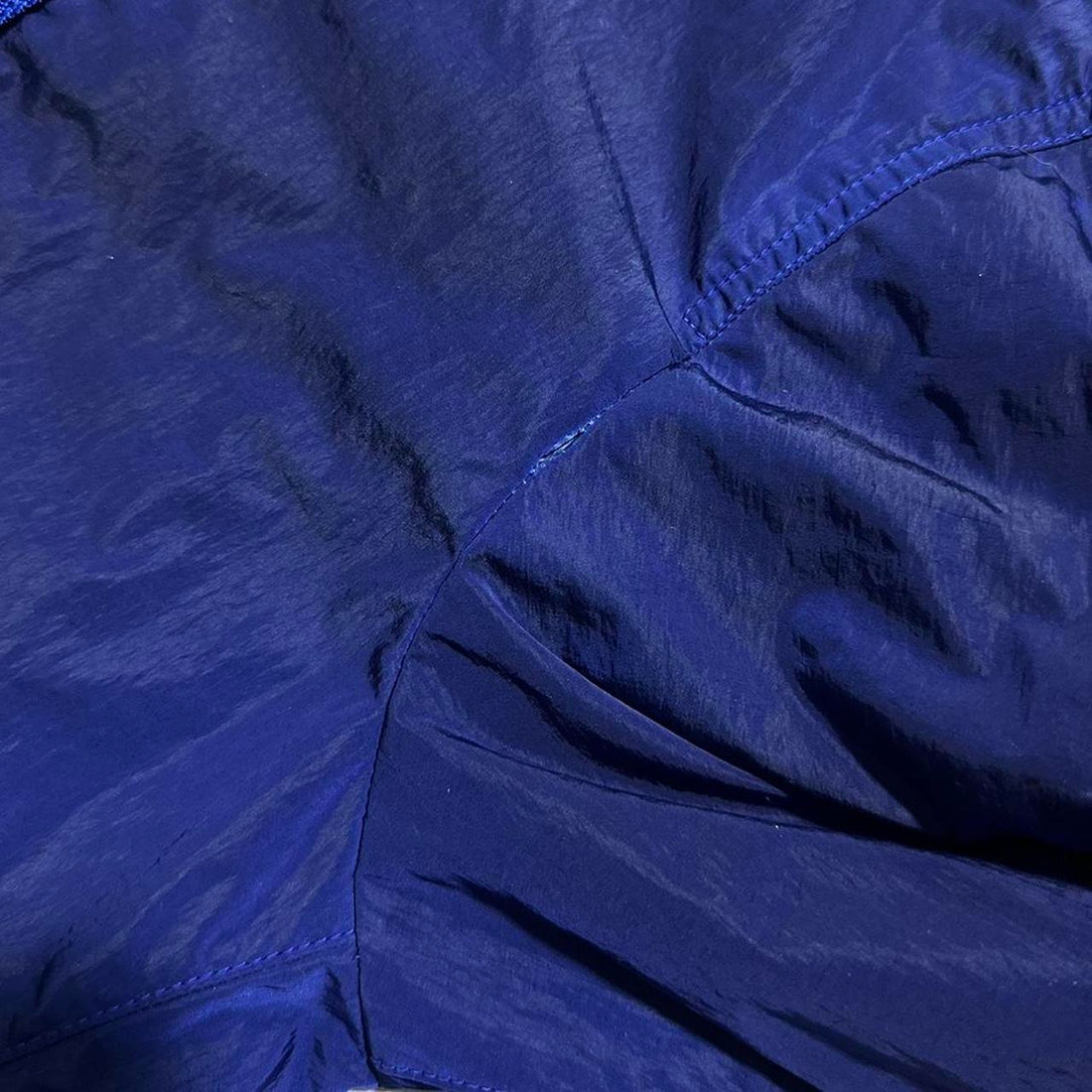 Stone Island Blue Nylon Metal Flock Jacket