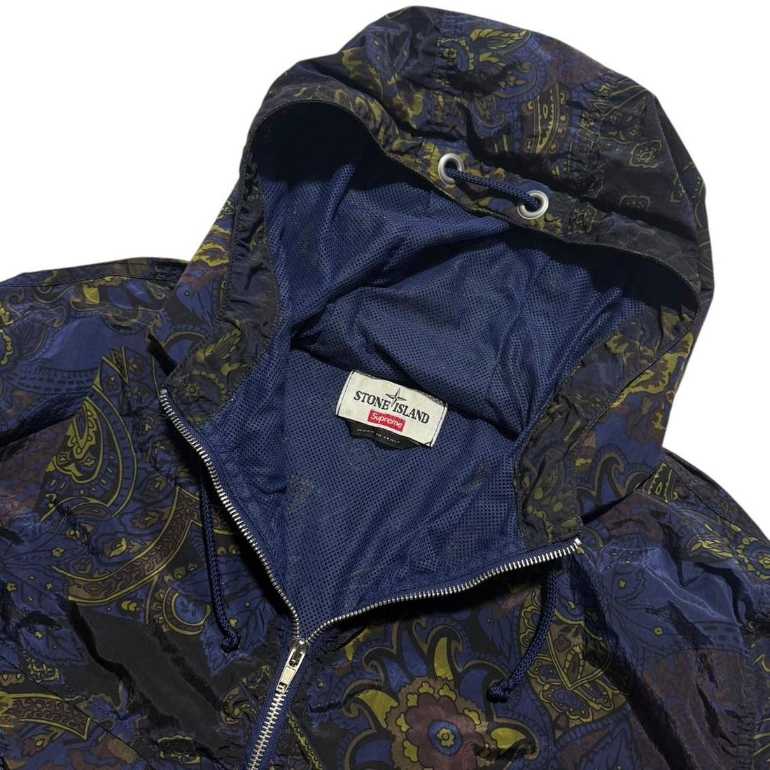 Stone Island Supreme Paisley Anorak Jacket