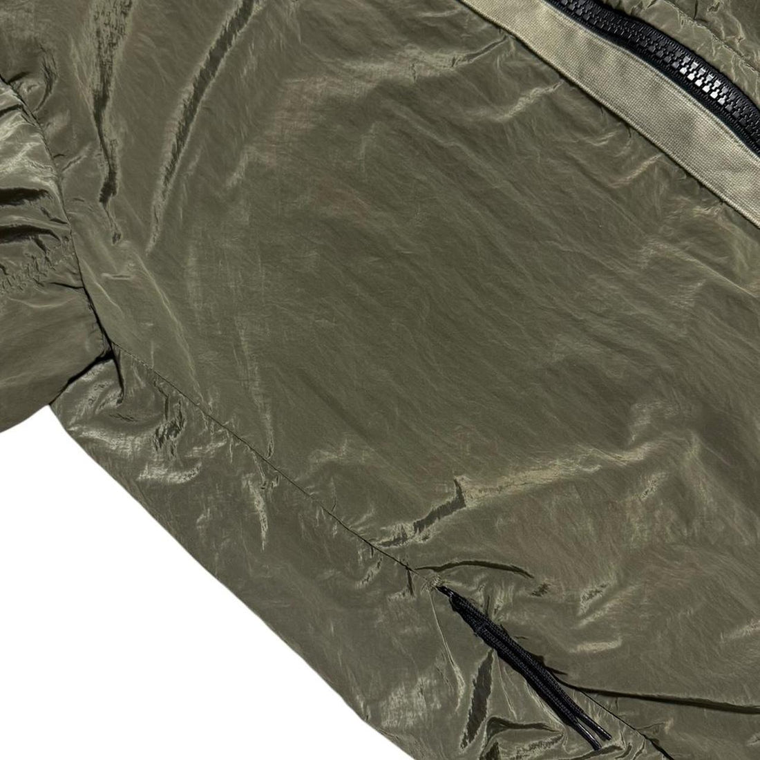 Stone Island Khaki Nylon Metal Overshirt